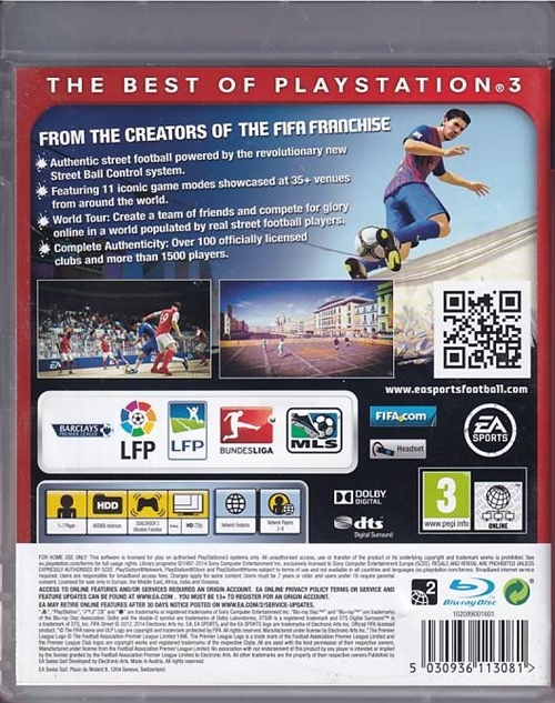 FIFA Street - PS3 - Essentials (B Grade) (Genbrug)